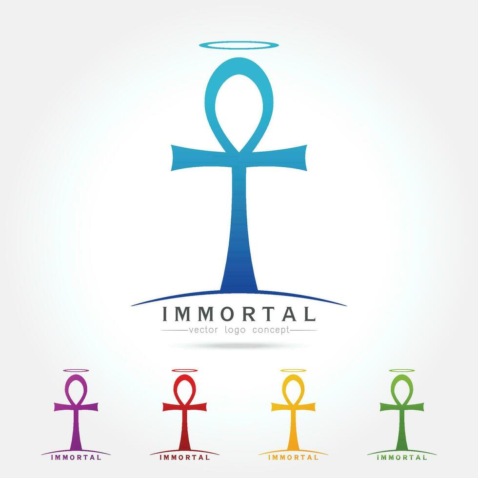 Ankh symbol Vector illustration