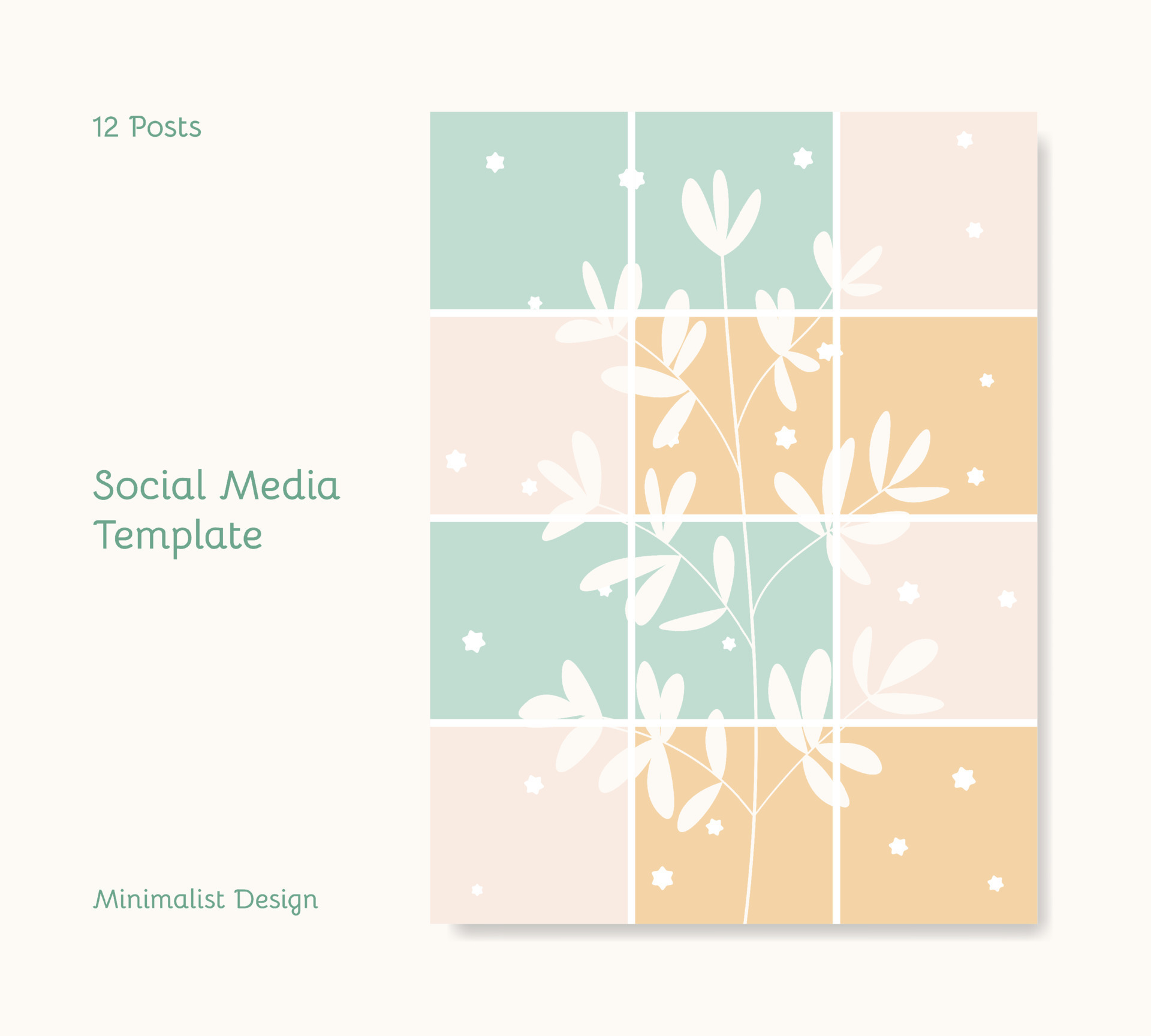 Minimalist square background template. 23426760 Vector Art at Vecteezy