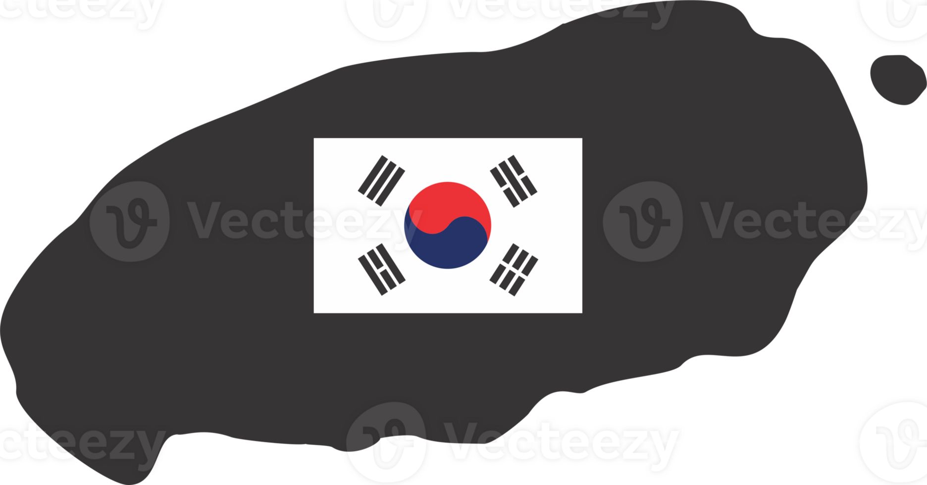 Jeju island pin map location png