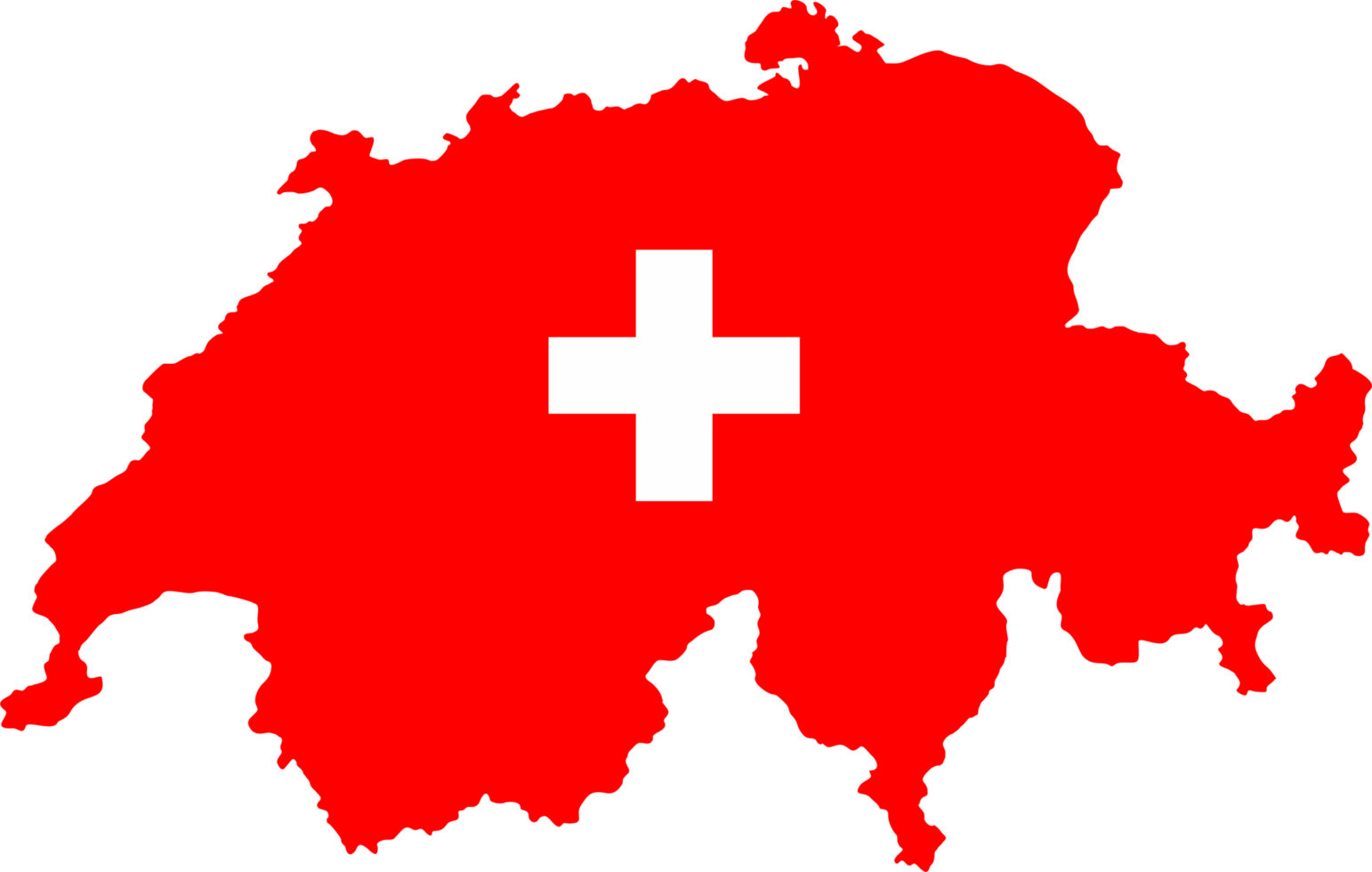 schweiz flagga stift Karta plats png