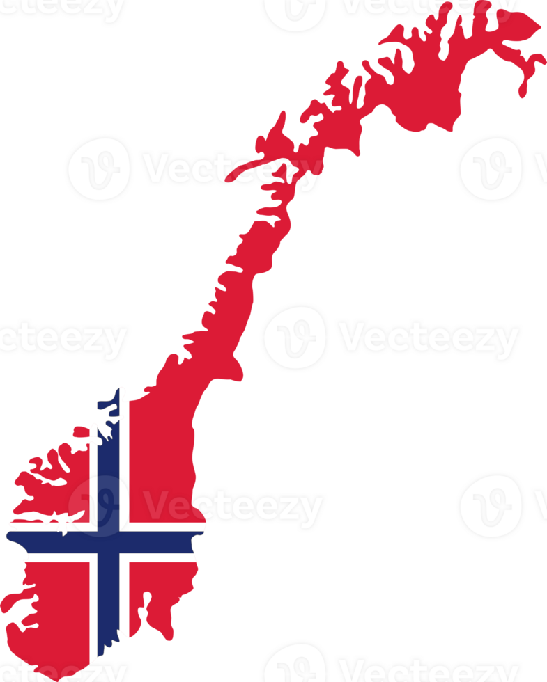 Norway flag pin map location png