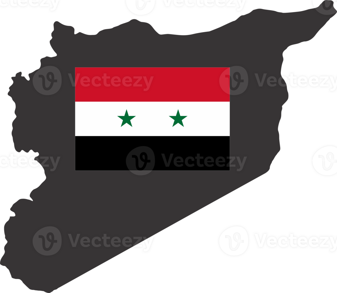 Syria flag pin map location png