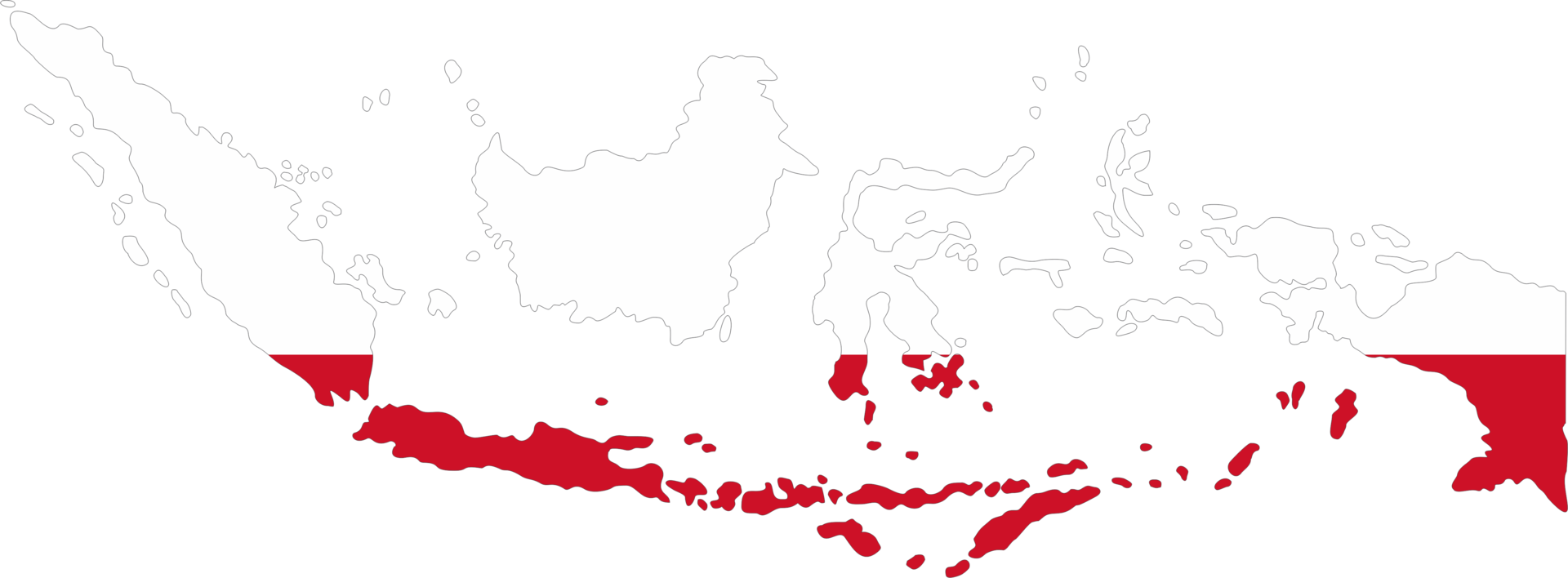 Indonesia flag pin map location png
