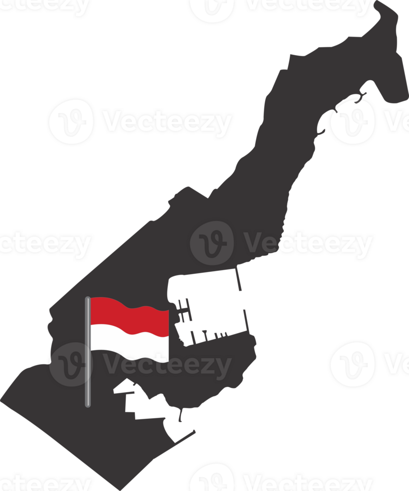 Monaco flag pin map location png