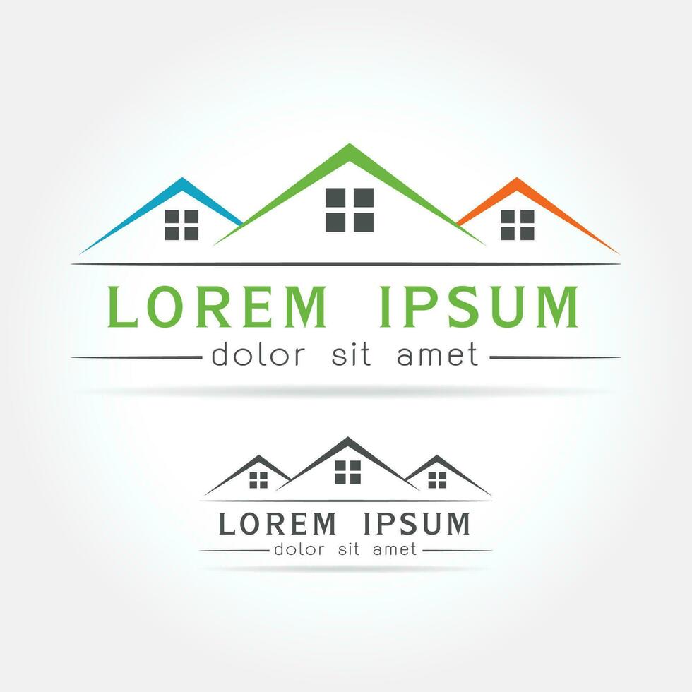 House icon logo vector