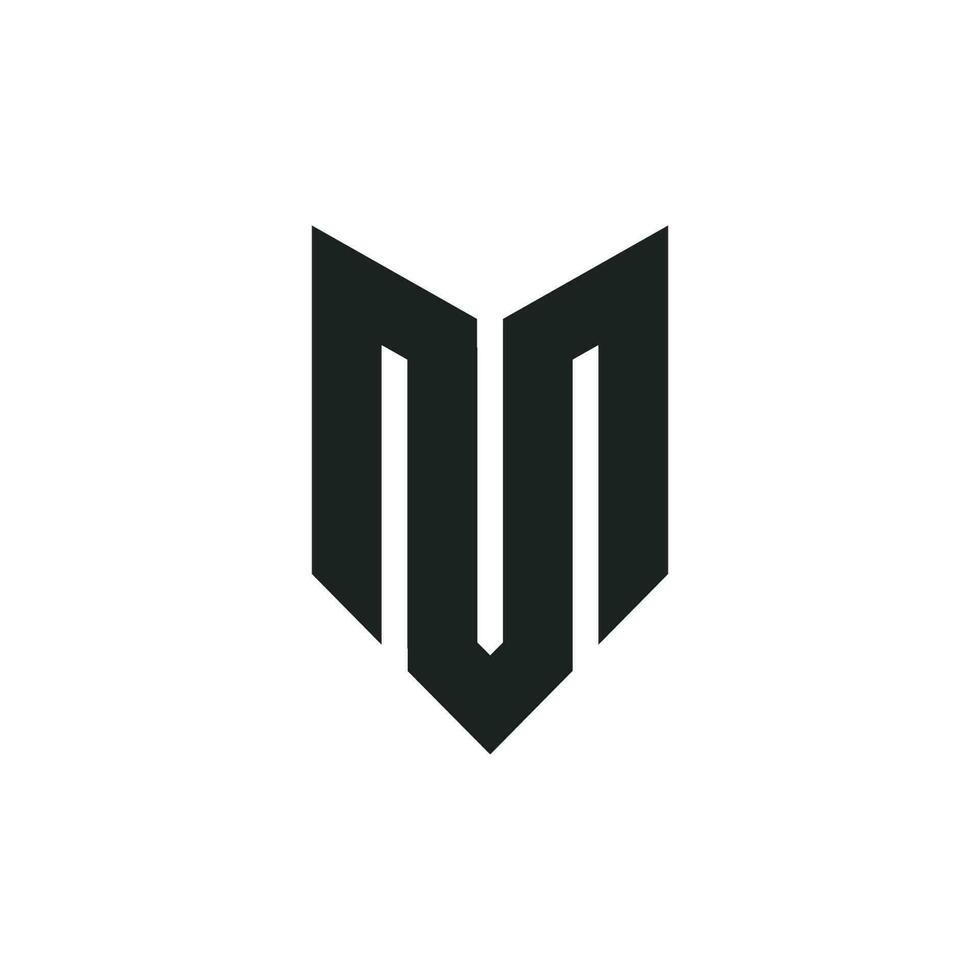 M logo vector design illustration