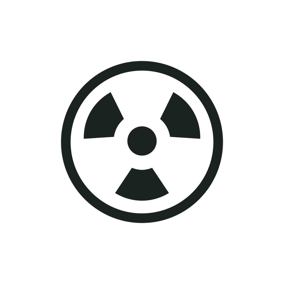 Radioactive icon vector design illustration
