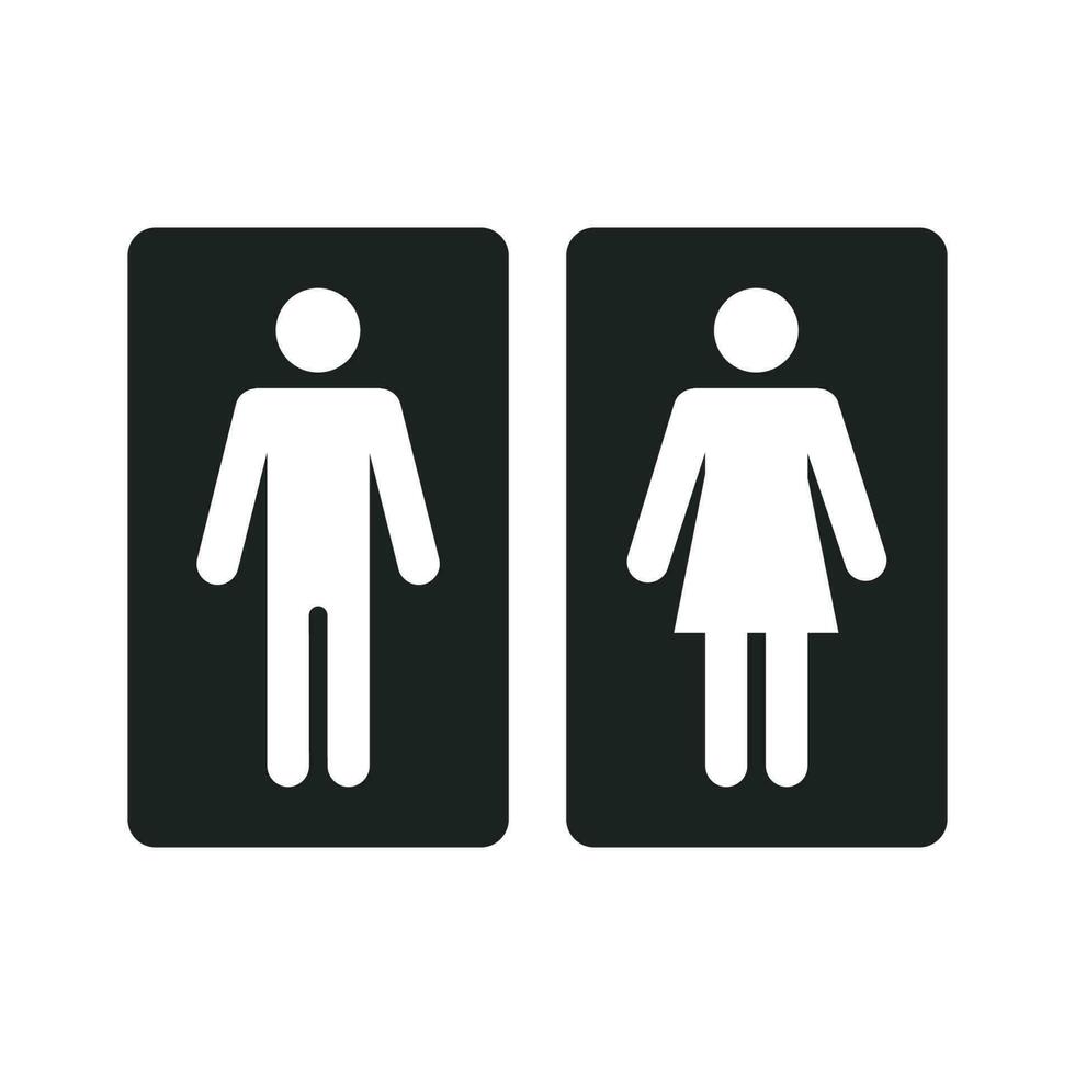 Toilet sign icon vector design illustration