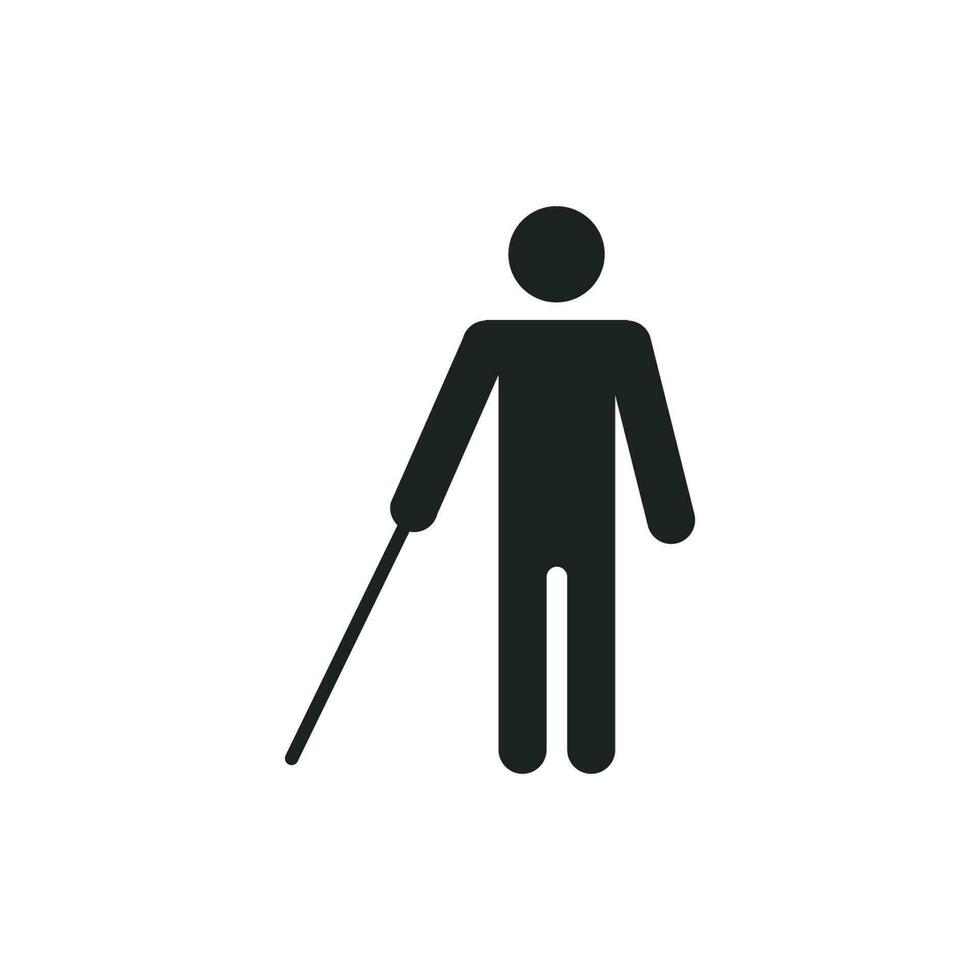 disabled icon vector design illustration