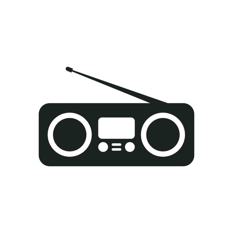 radio icon vector design illustration