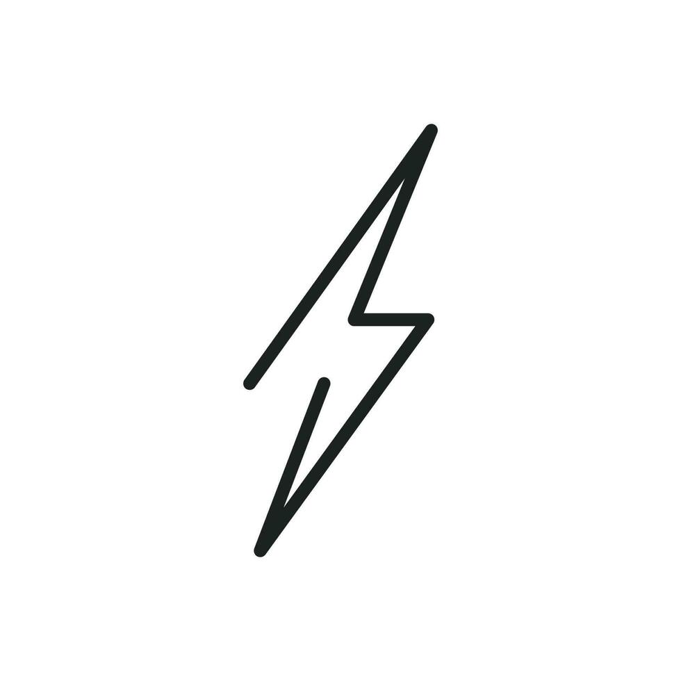 Electricity Icon vector design illustration
