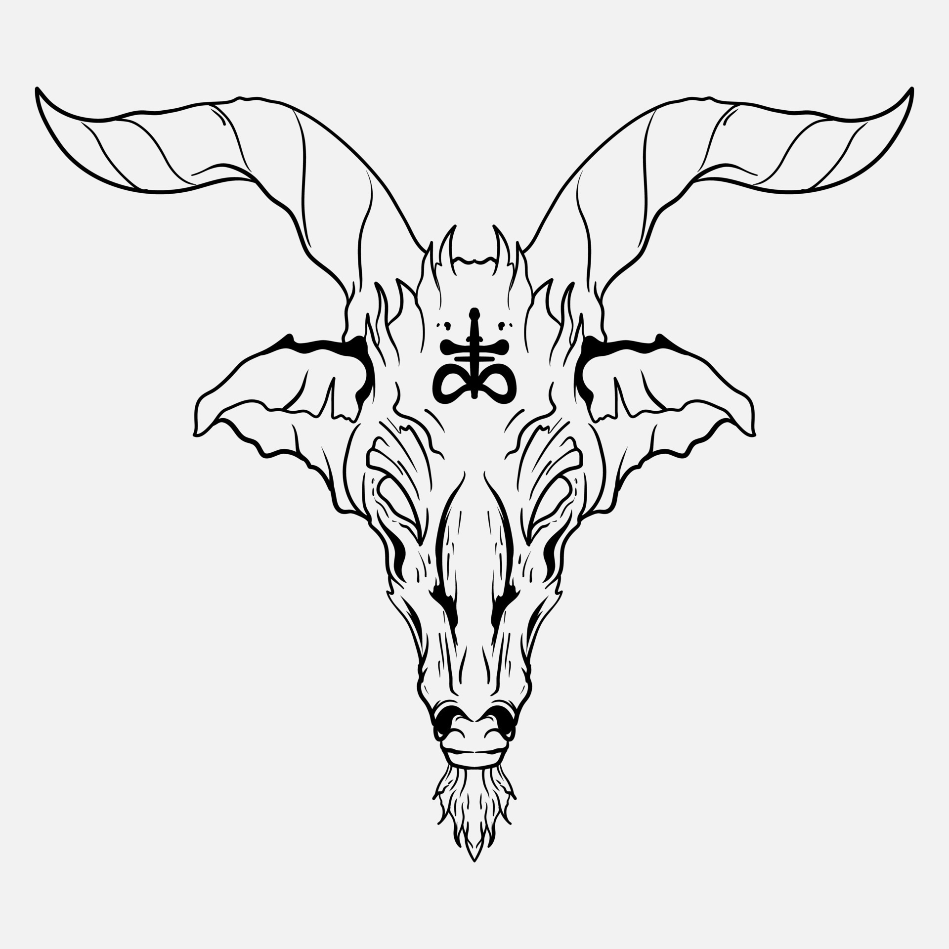 5231 Goat Skull Tattoo Images Stock Photos  Vectors  Shutterstock