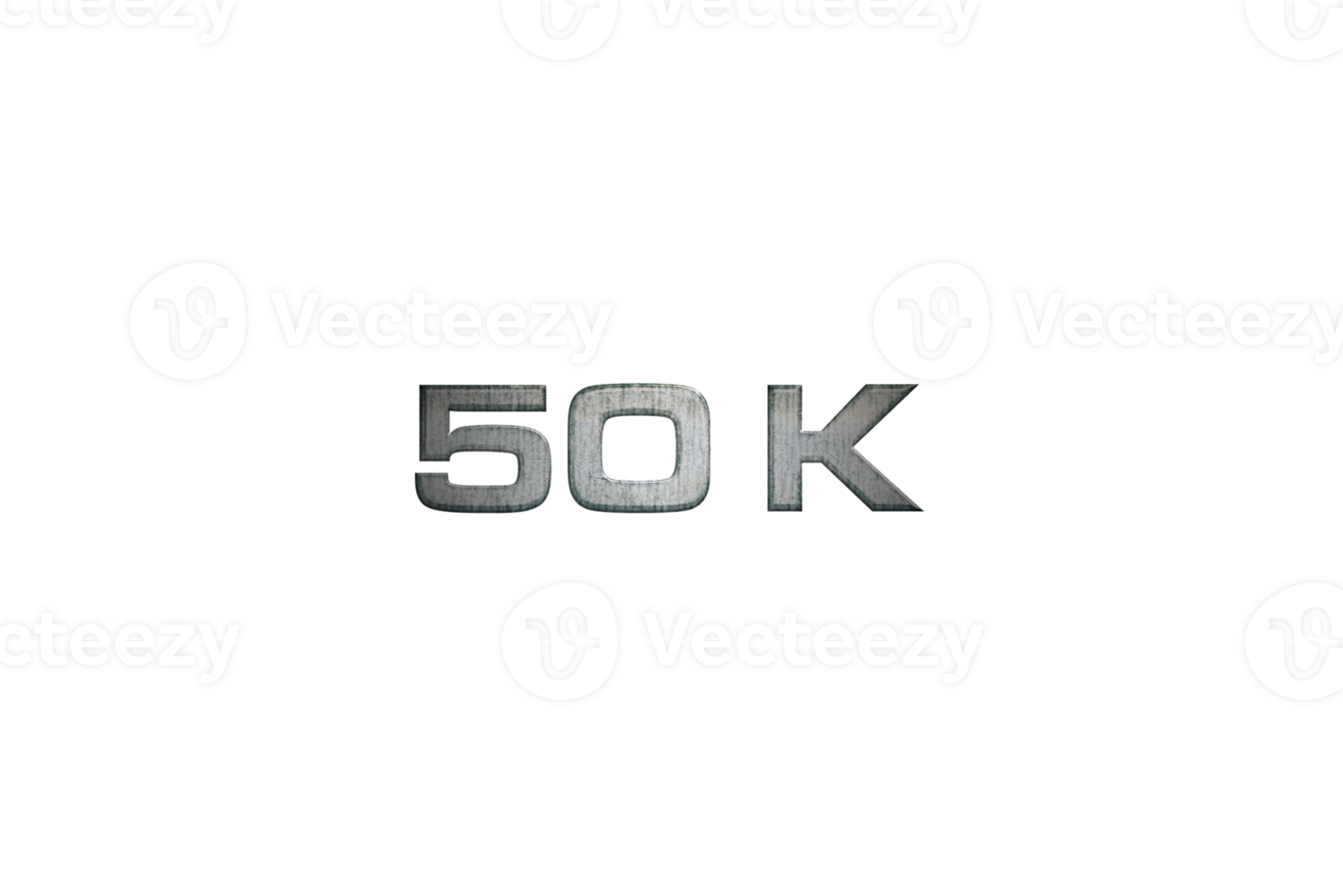 50 k subscribers celebration greeting Number with star wars design png
