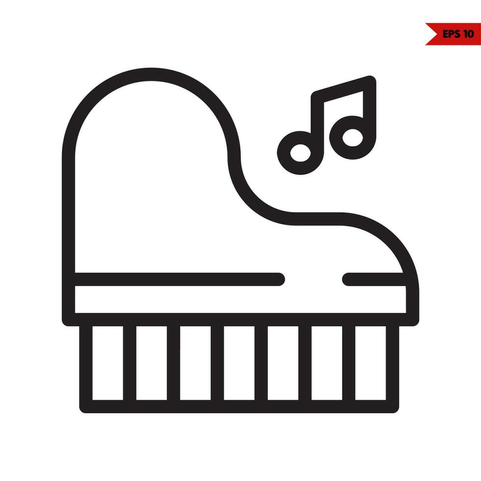 music with  shoes ice skating line icon vector