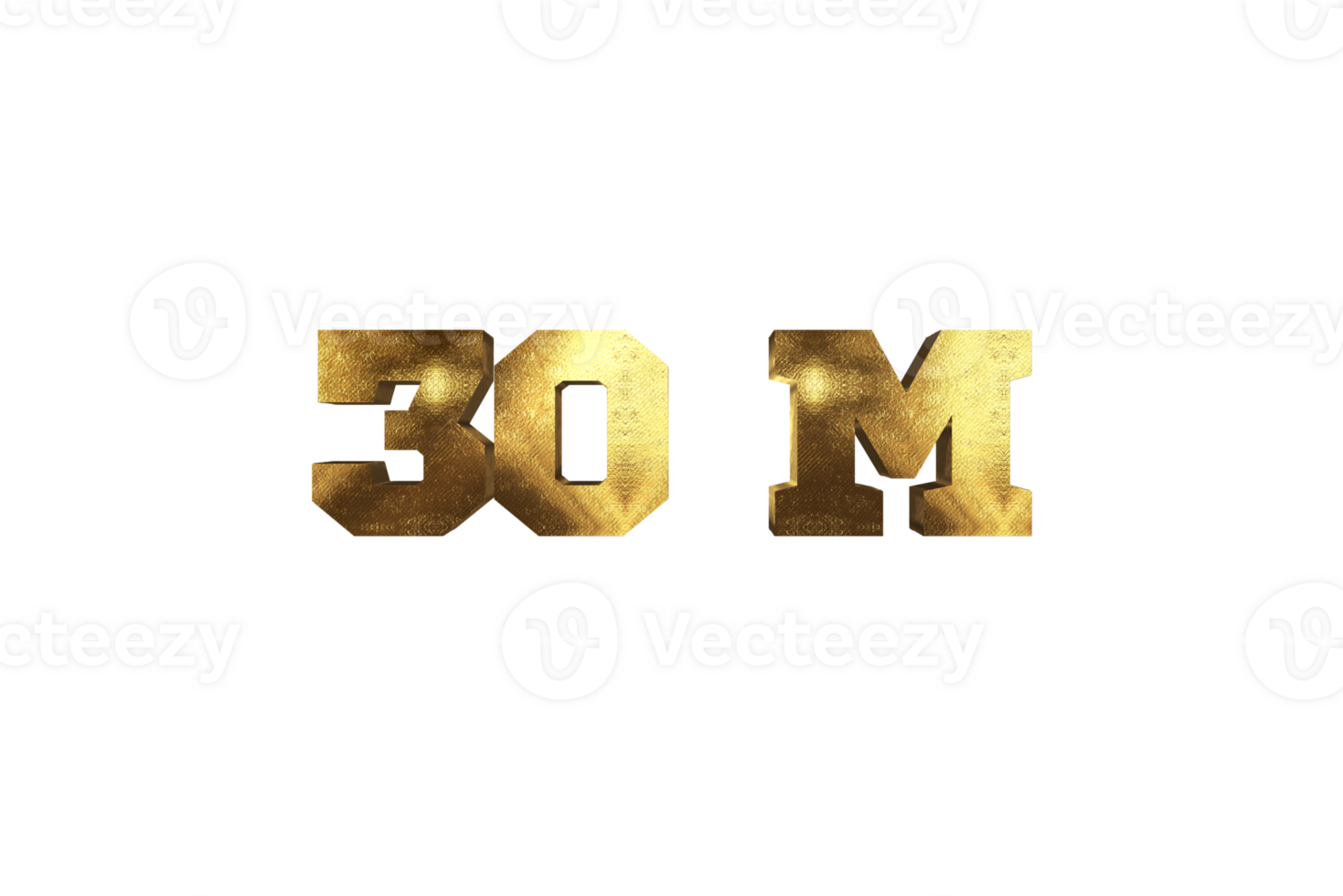 30 Million Subscribers Celebration Greeting Number With Brass Design 30-million-subscribers-celebration-greeting-number-with-brass-design