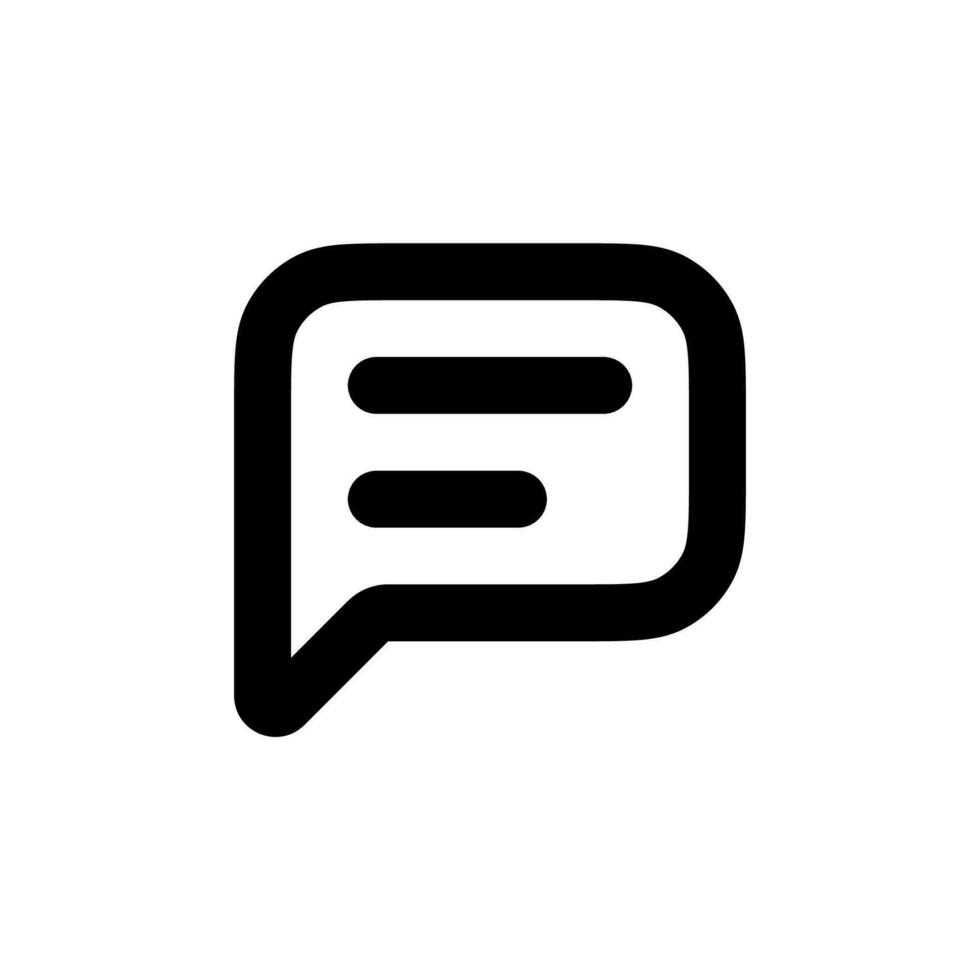 Chat Message Icon Vector Design
