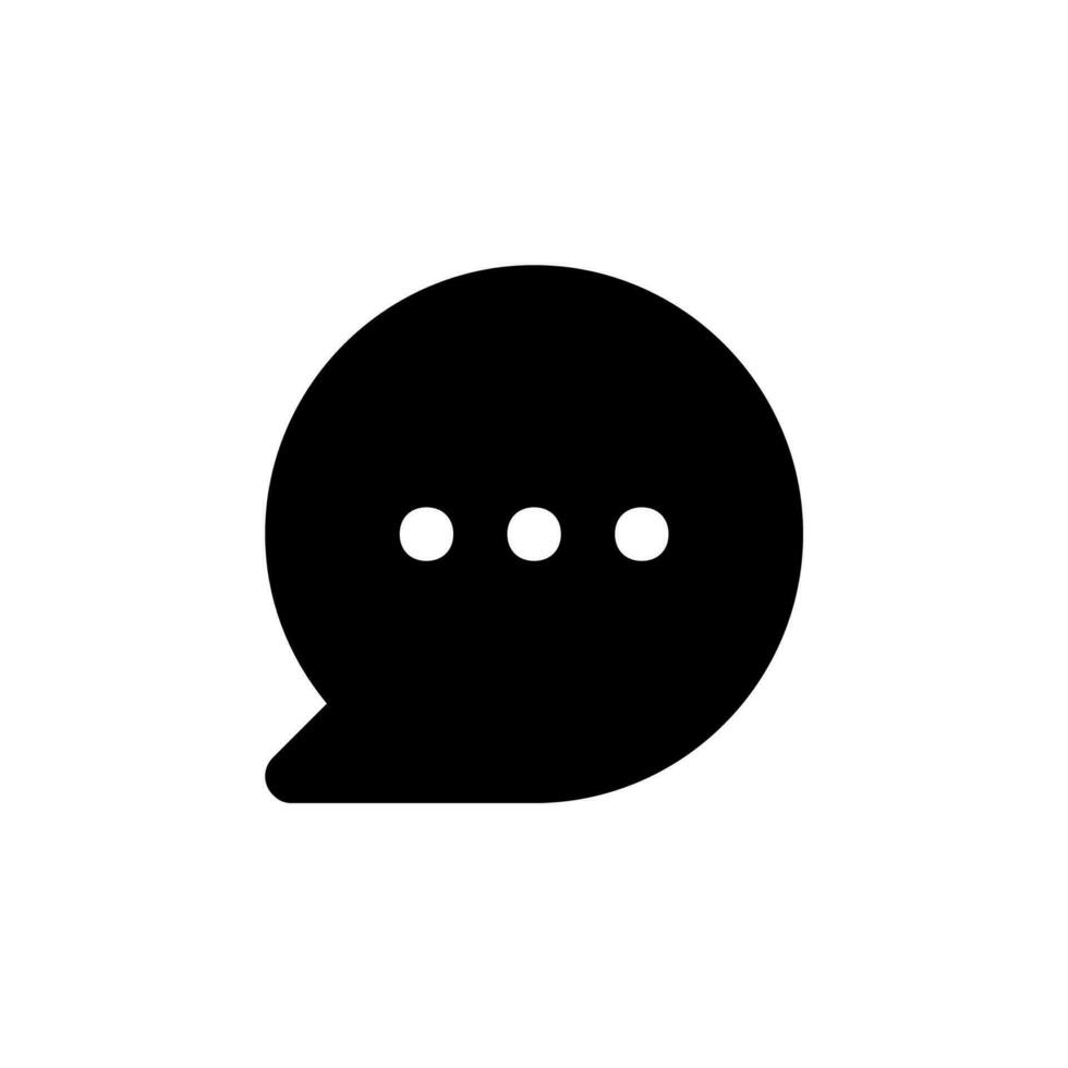 Chat Message Icon Vector Design