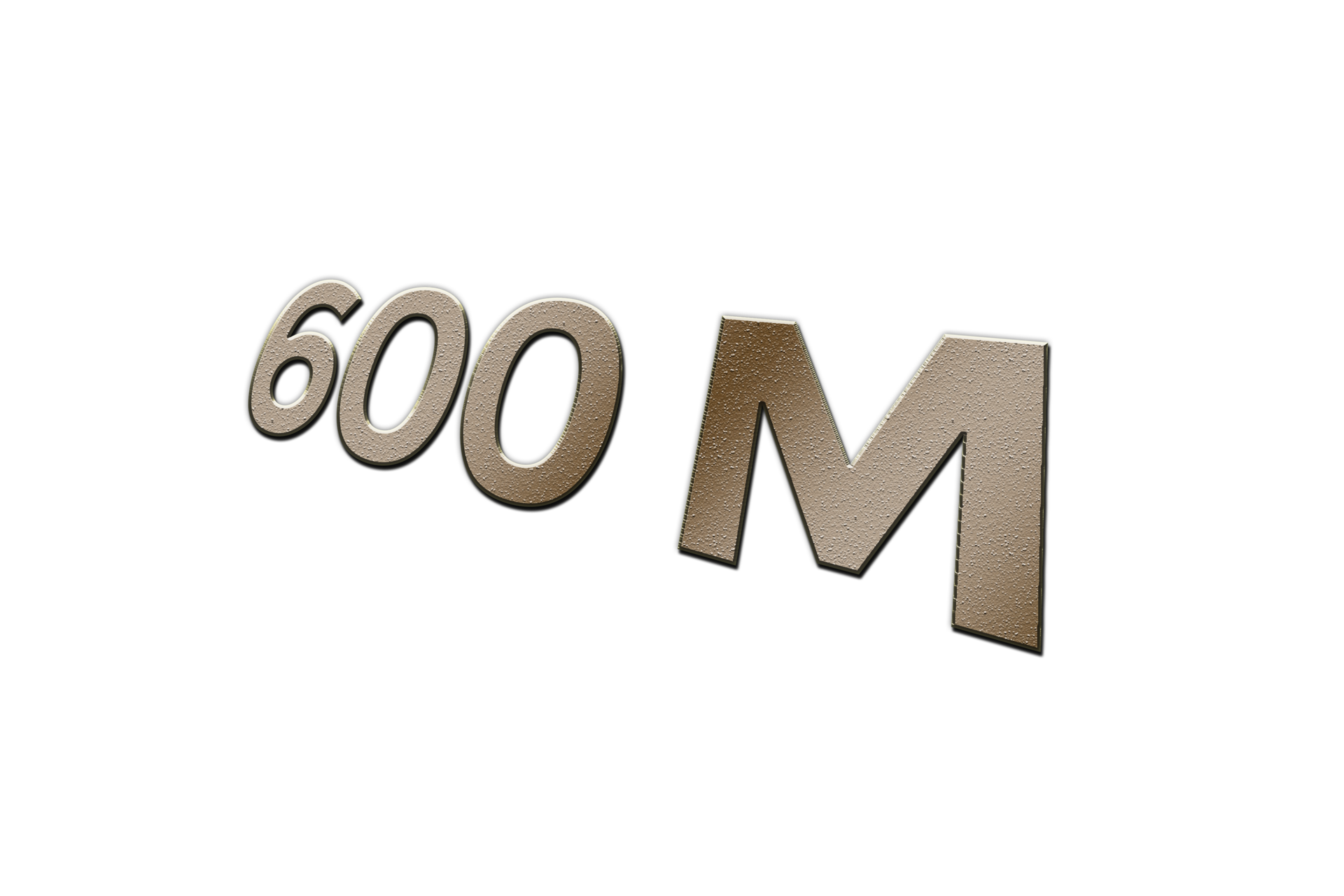 600 Million Subscribers Celebration Greeting Number With Metal Design 600-million-subscribers-celebration-greeting-number-with-metal-design