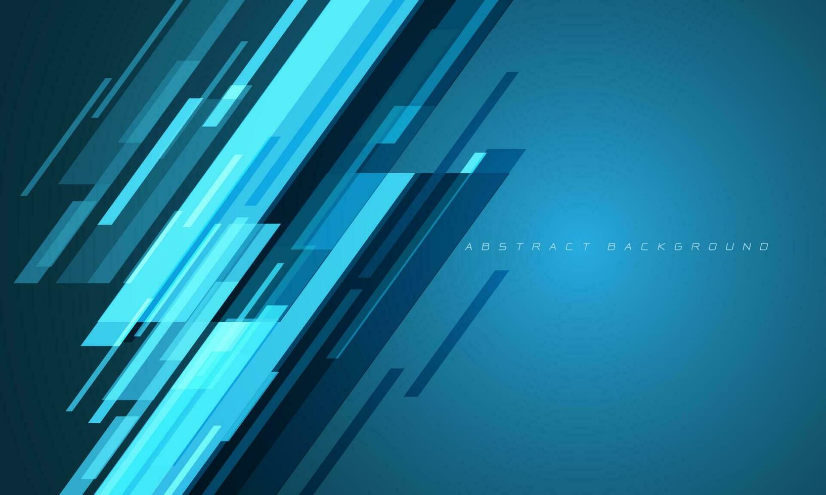 Abstract blue line geometric dynamic luxury design modern futuristic background vector