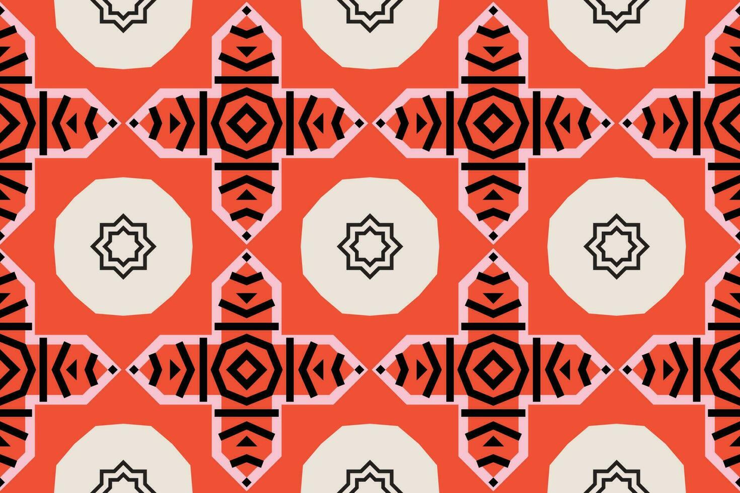 Seamless Infinite Geometric Background Pattern vector