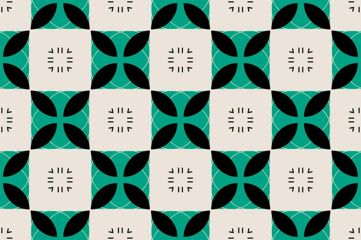 Seamless Infinite Geometric Background Pattern vector