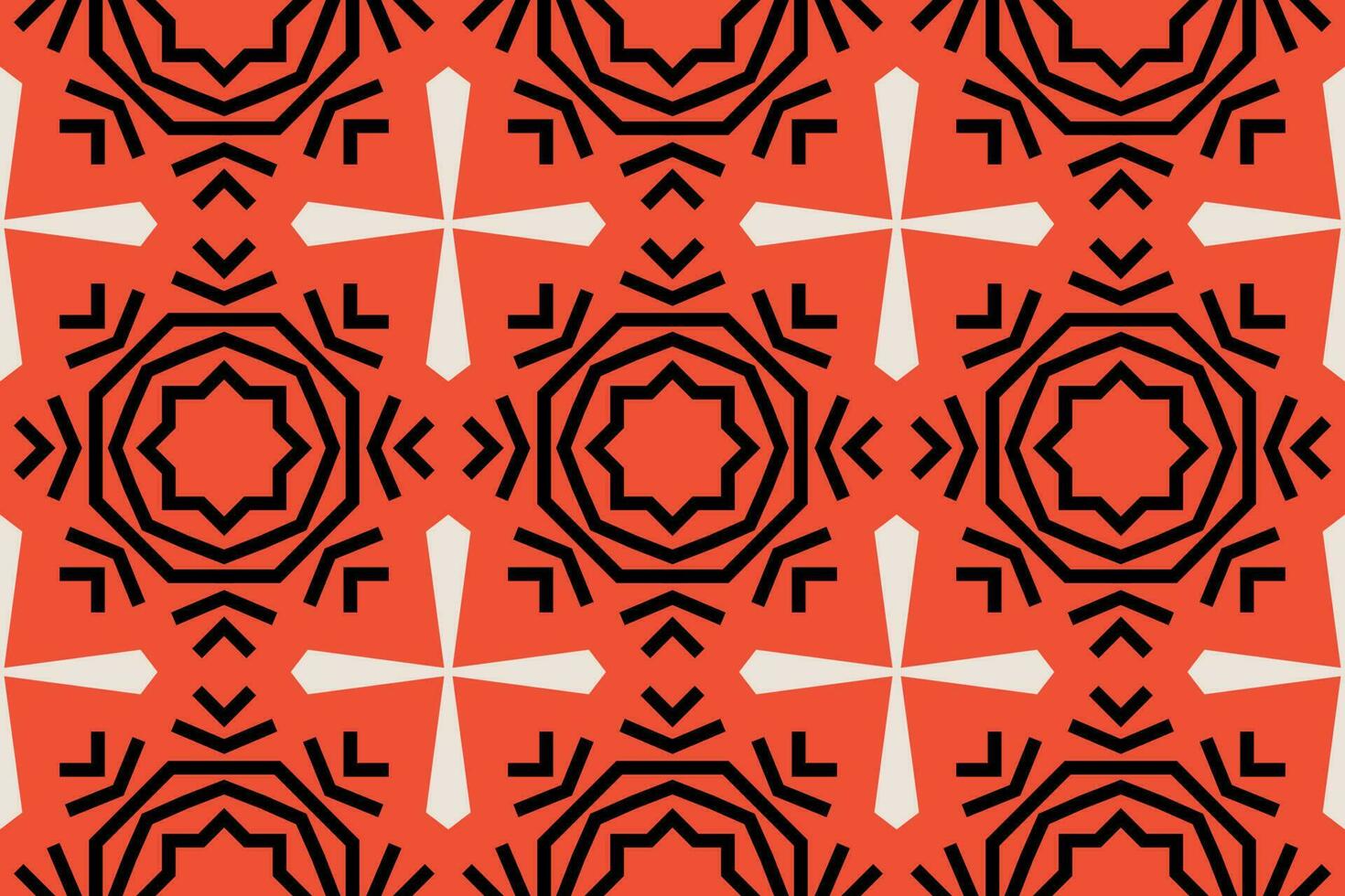 Seamless Infinite Geometric Background Pattern vector