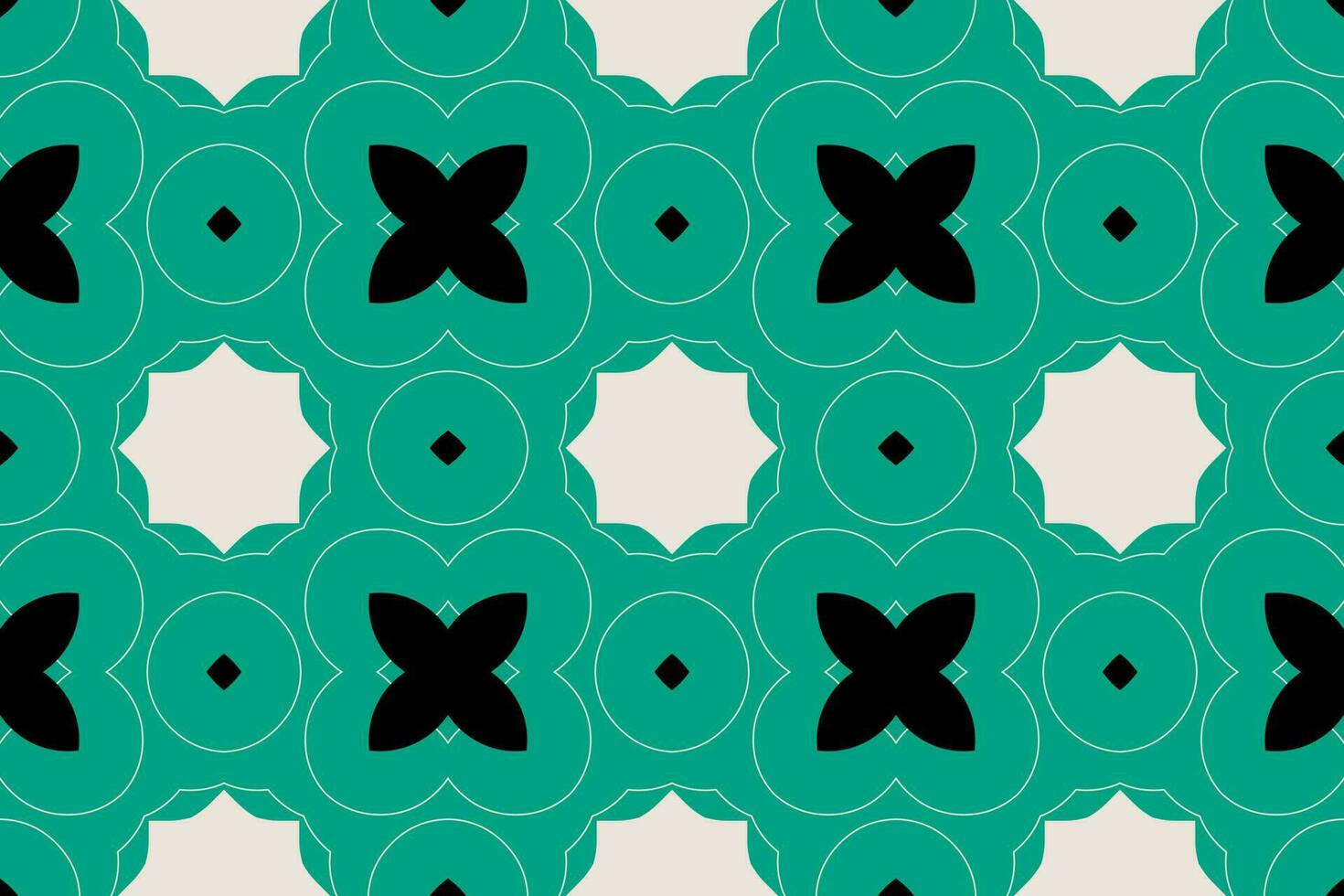 Seamless Infinite Geometric Background Pattern vector