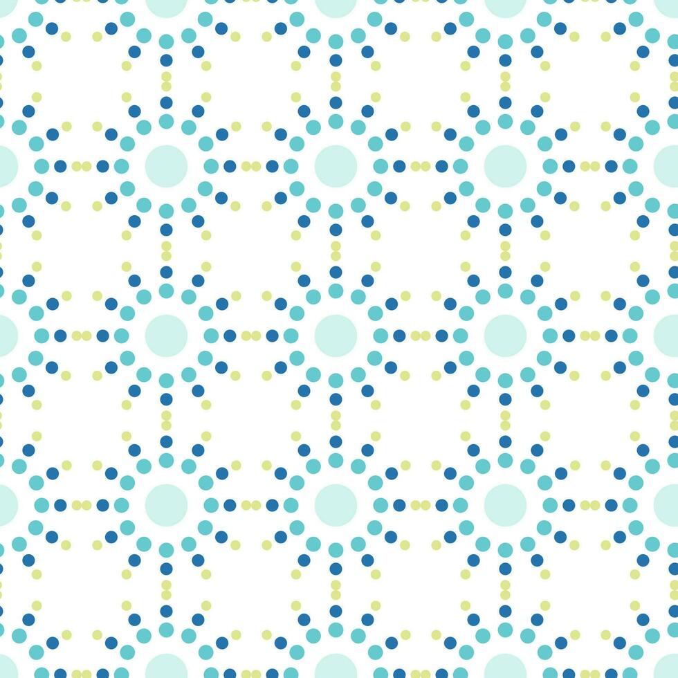 Seamless pattern of dotted sun rays on isolated background. Design for springtime, Easter celebration, scrapbooking, nursery decor, home decor, paper crafts, invitation design. vector