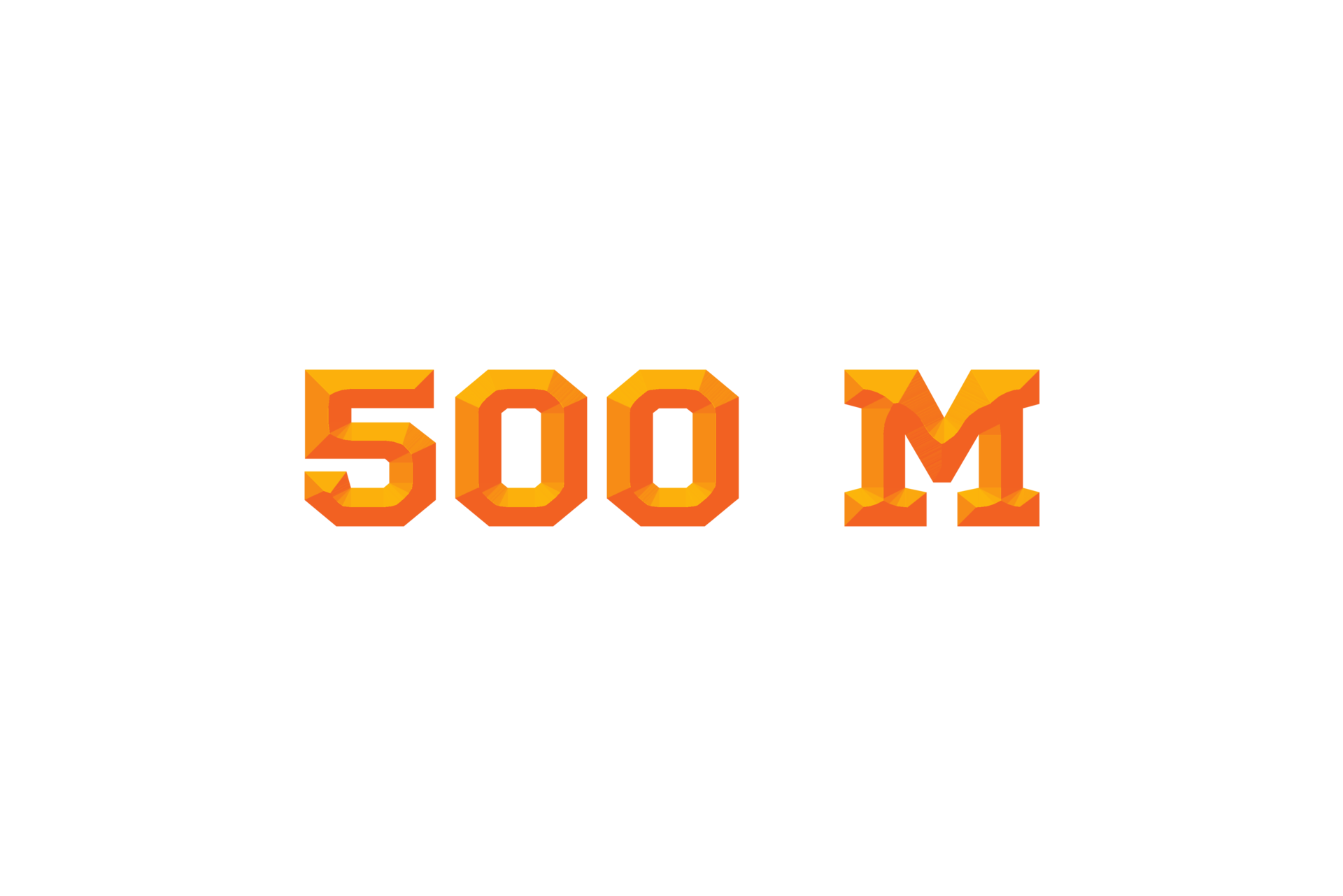 500 Million Subscribers Celebration Greeting Number With Embossed 500-million-subscribers-celebration-greeting-number-with-horror-design