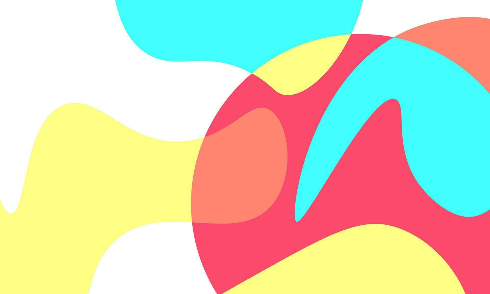 vector summer background concept design. Horizontal colorful banner