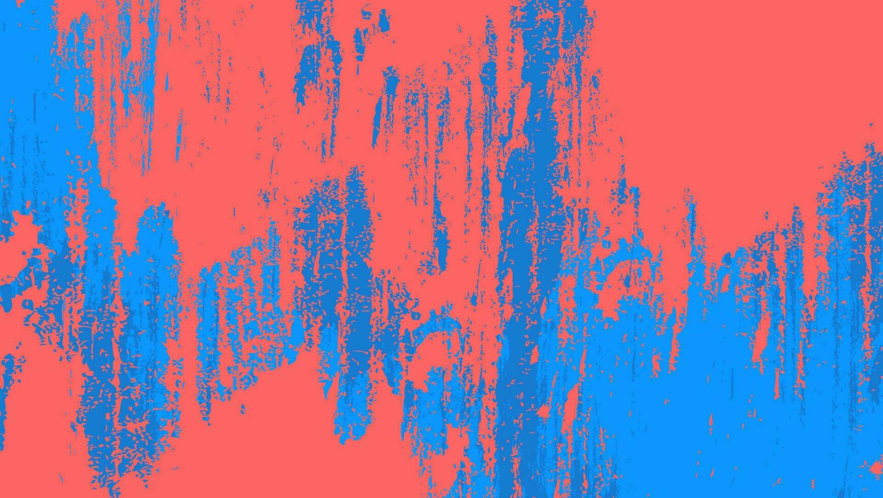 Abstract Blue Red Paint Rough Grunge Texture Background vector