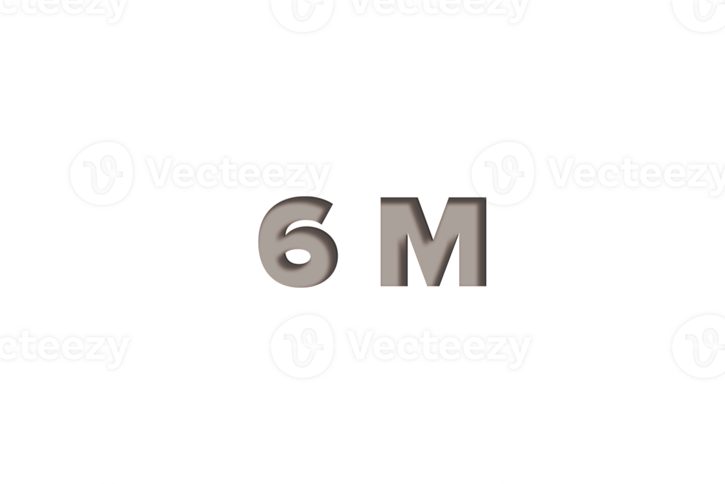6 million subscribers celebration greeting Number with wooden engraved design png