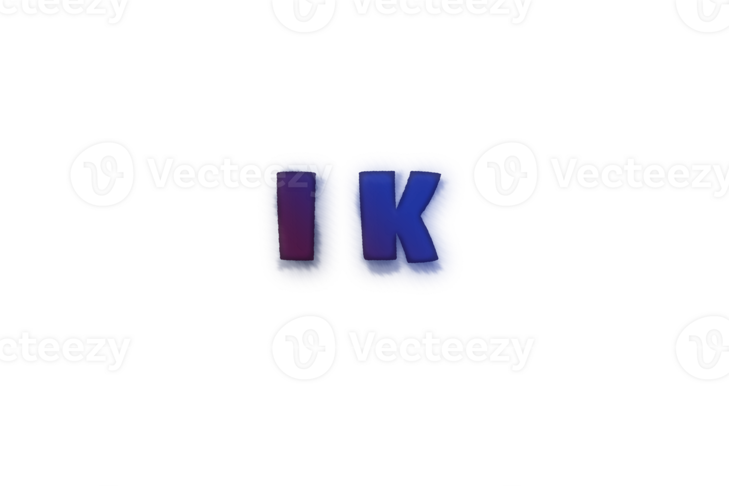 1 k subscribers celebration greeting Number with ink design png