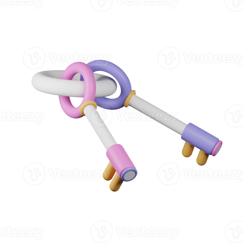 double keys icon png