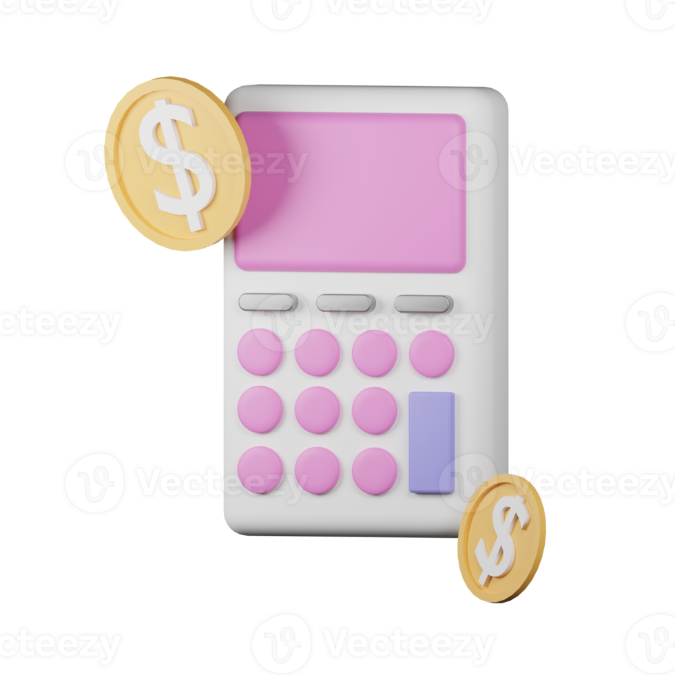 calculator with money icon png