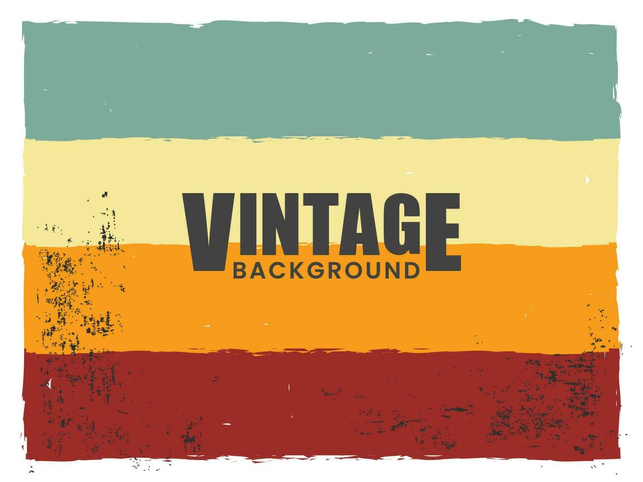 Vintage Background With Brush Stroke Effect. vector