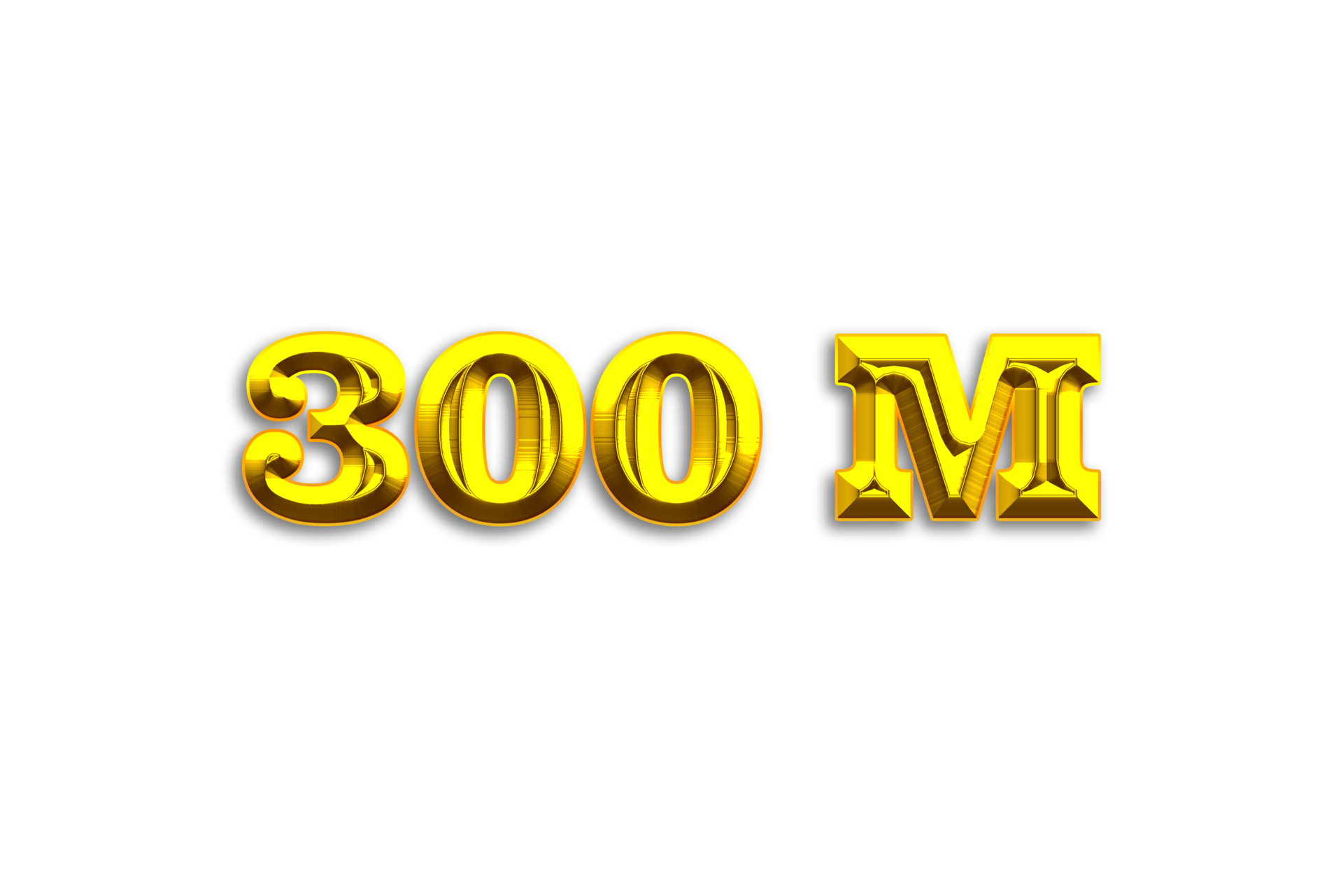 Free 300 Million Subscribers Celebration Greeting Number With Gold free-300-million-subscribers-celebration-greeting-number-with-gold