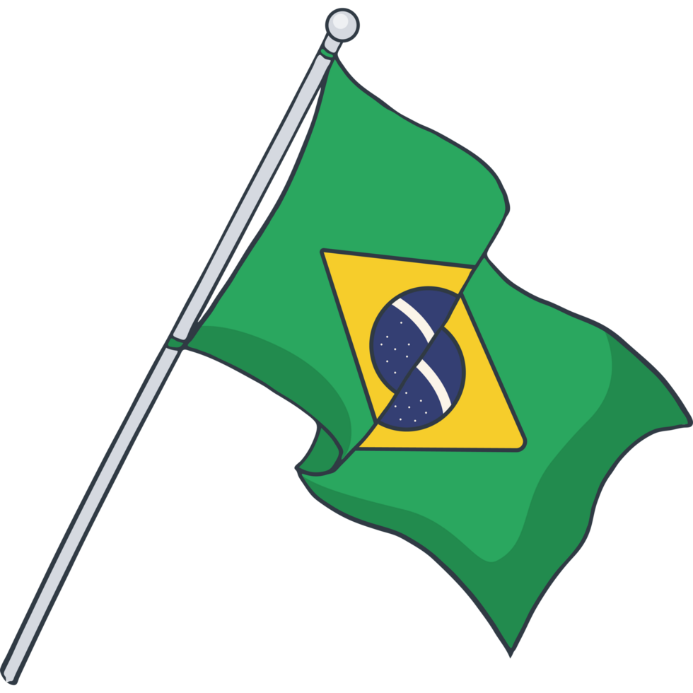 bandiera del brasile png