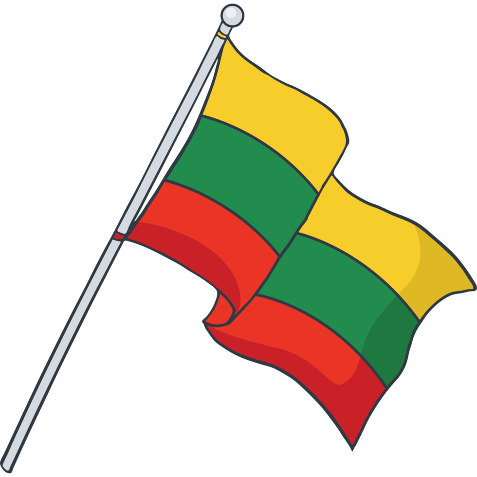 bandeira da lituânia png