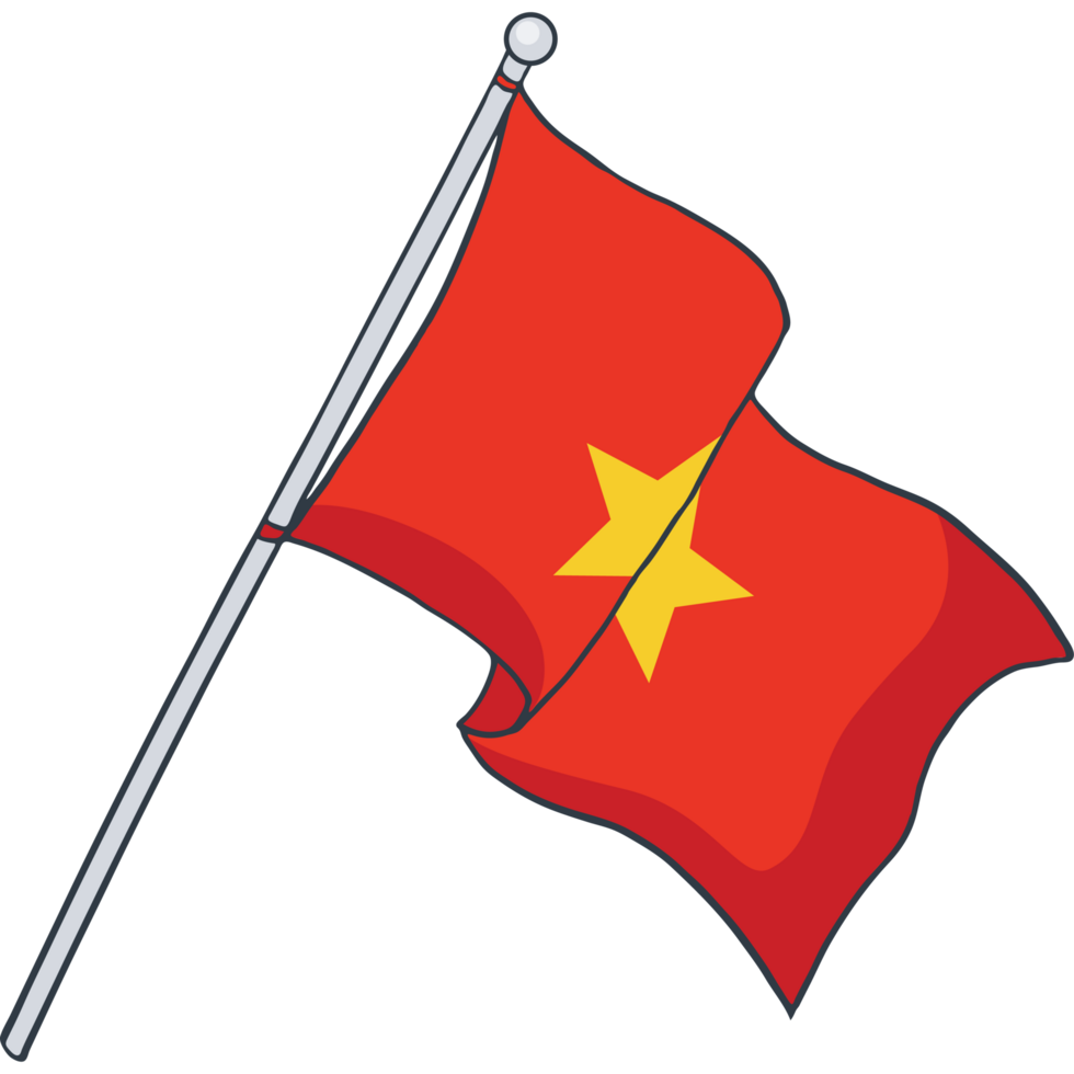 drapeau du vietnam png