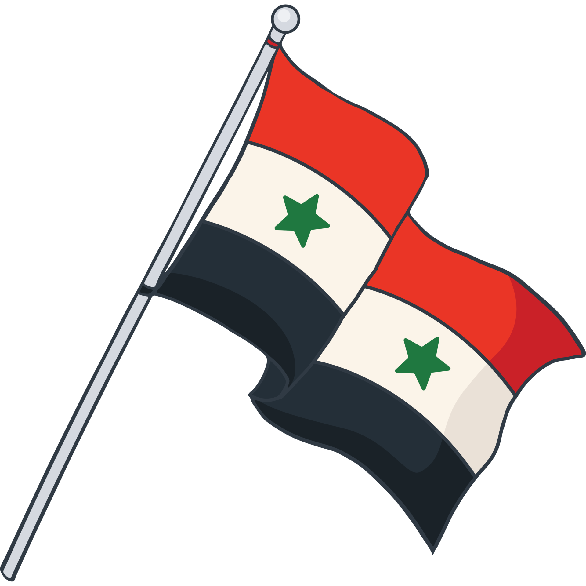 Flag of Syria PNG Image