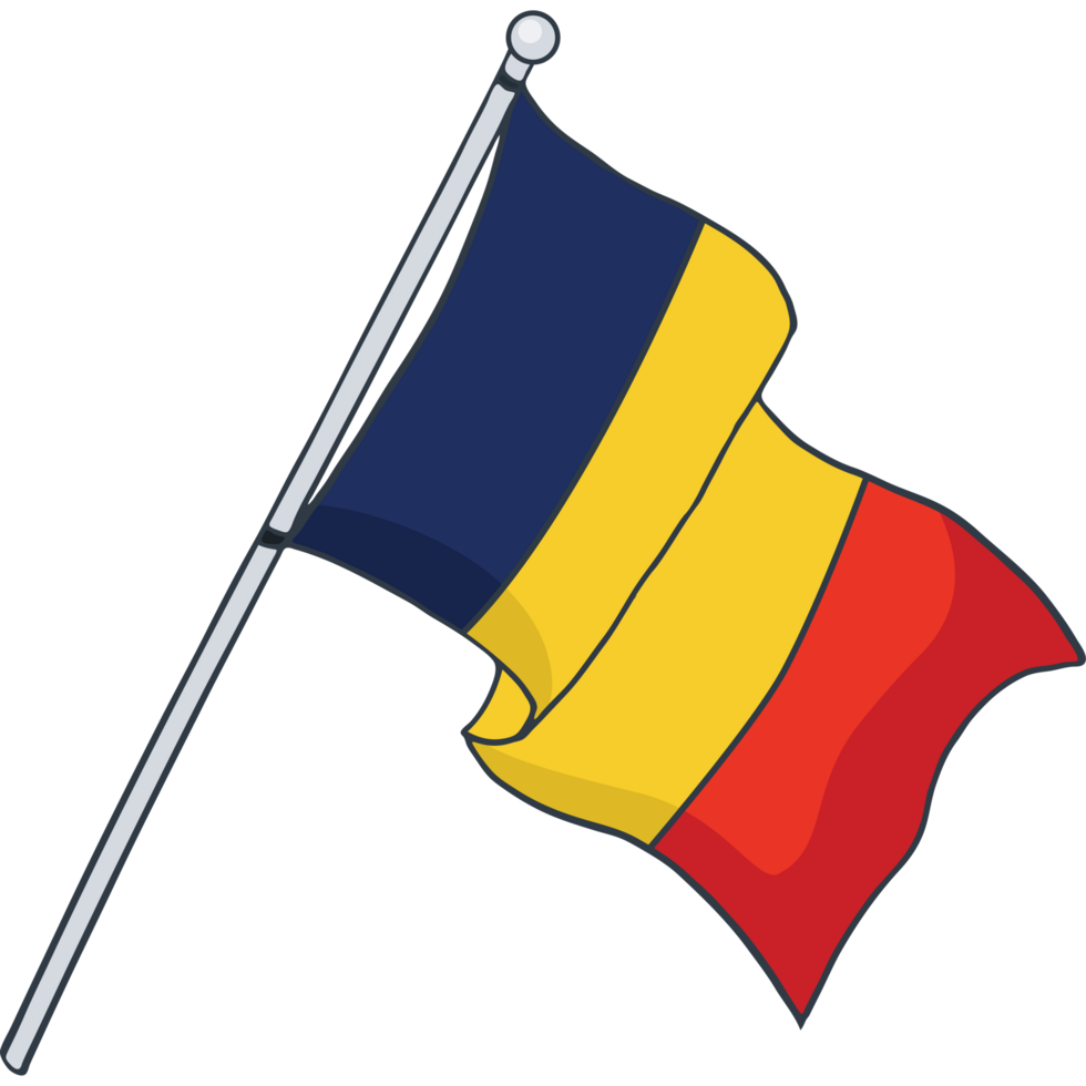 Flag of Chad png