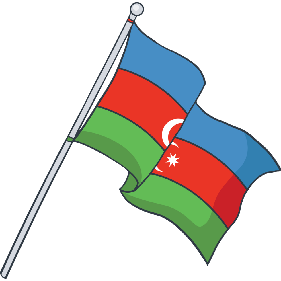 Flag of Azerbaijan png