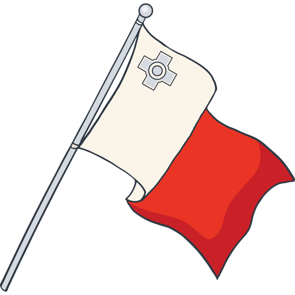 bandera de Malta, nacional bandera png