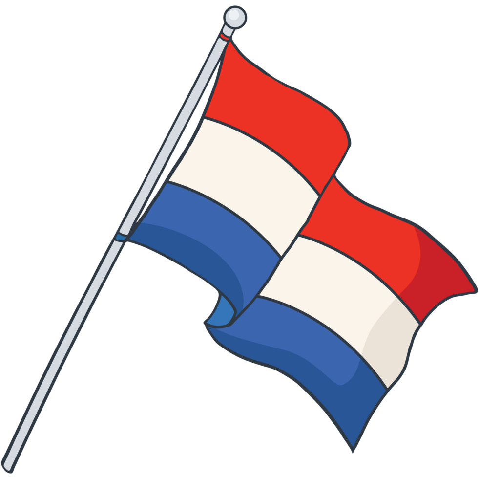 Flagge der Niederlande png