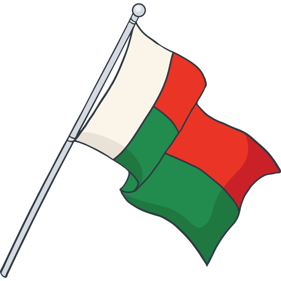 Flag of Madagascar png