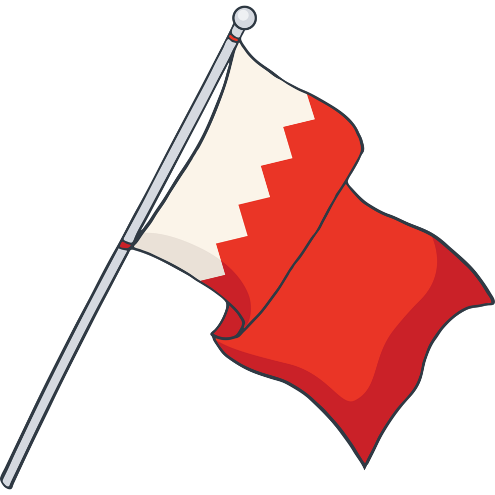 Flag of Bahrain png