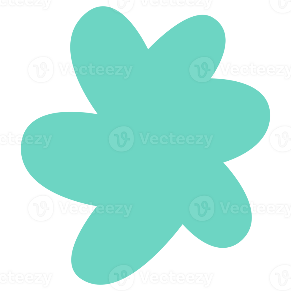 Hand Drawn Organic Shape png