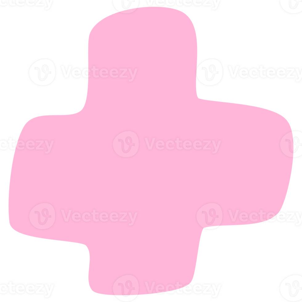 Hand Drawn Organic Shape png