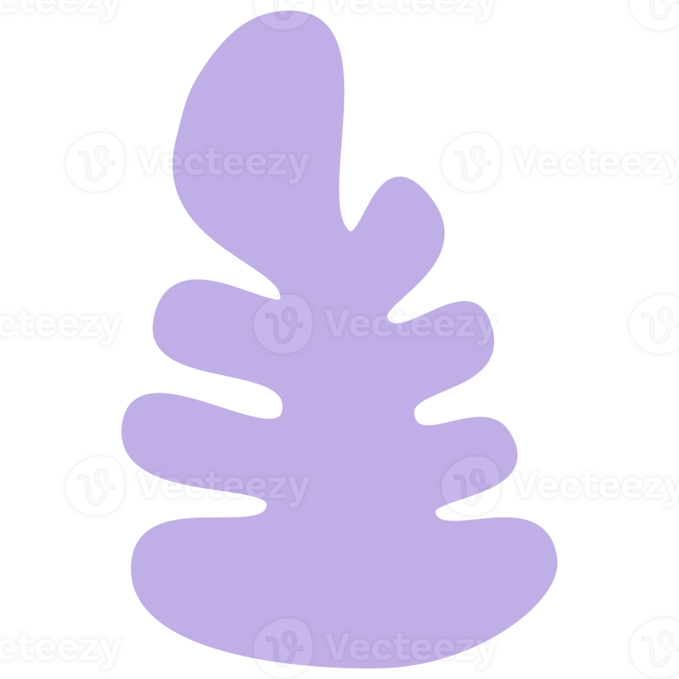 Hand Drawn Organic Shape png